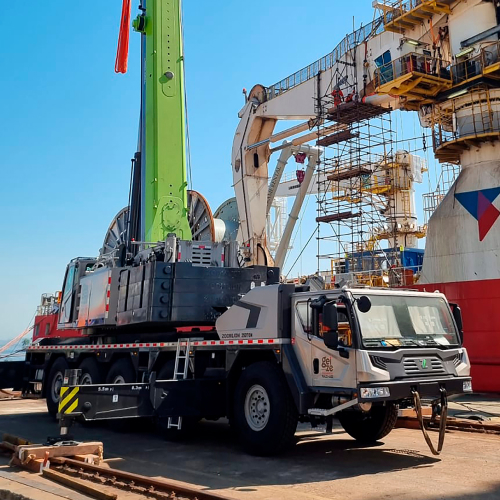 Guindaste 250 TON para locação